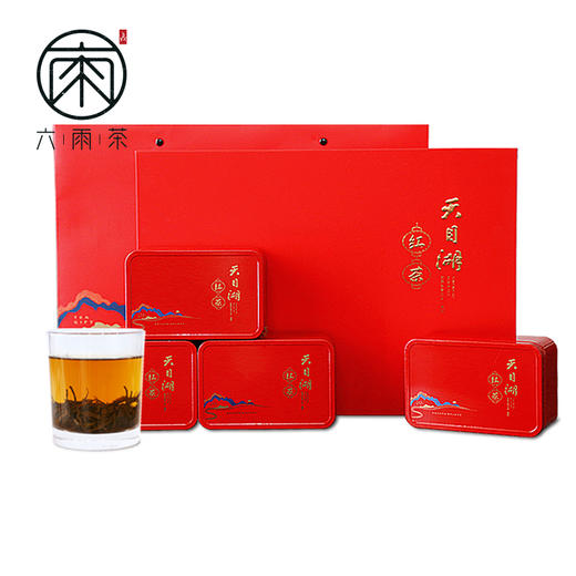 新茶2024天目湖红茶礼盒茶叶溧阳采摘浓香型小种功夫早茶200g 商品图1