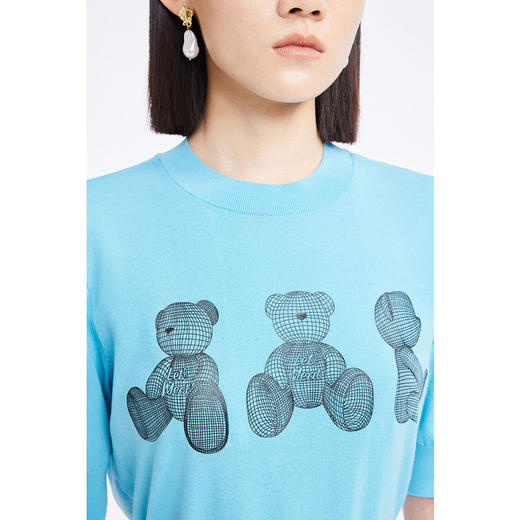 LILY2022夏新款女装针织衫122250TK354 商品图3