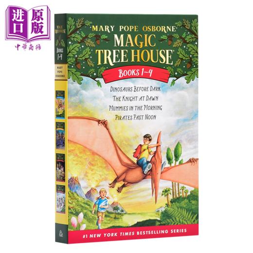 【中商原版】Magic Tree House 1-8 神奇树屋 卷1-8盒装 8册套装 儿童文学章节书 故事小说图画书 魔法树屋 英文原版 进口图书 商品图2