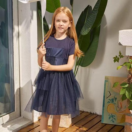 NEEZA乐鲨女童短袖连衣裙2212626064A 商品图1