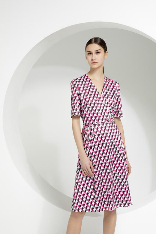 CARA时尚经典连衣裙KB221MWO0137 商品图1