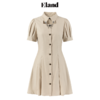 ELAND依恋2022年夏款百搭梭织显瘦衬衣连衣裙EEOWC25N1C 商品缩略图3