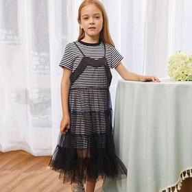 NEEZA乐鲨女童短袖连衣裙2212626077