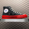 夏季特惠💰290 CDG x Converse 匡威 川久保玲CDG PLAY 联名帆布高帮休闲板鞋 商品缩略图2