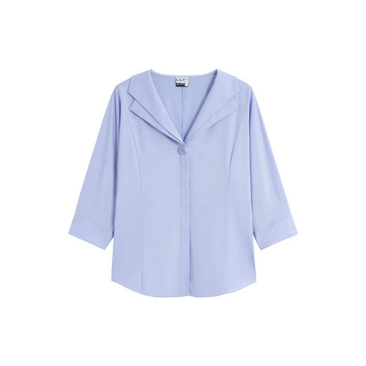 LILY别致双领纯色衬衫122240C4186 商品图2