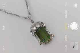 1F南洋恒信碧玺吊坠