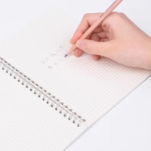 笔记本子A5线圈本小方格内页PP面本子学生课堂笔记考研方格笔记绘图错题简约手帐记事本 商品图3
