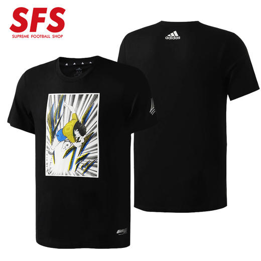 SFS阿迪达斯正品日本足球小将大空翼联名T恤FJ6227 FJ6229 GE4693 商品图1