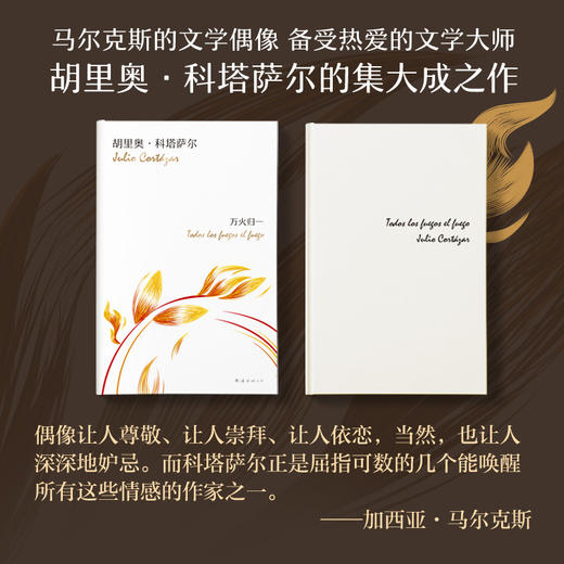 【新华书店旗舰店官网】正版 万火归一(精) 胡里奥·科塔萨尔 正版硬壳精装 拉美短篇小说巨匠集大成之作 马尔克斯的文学偶像 商品图2