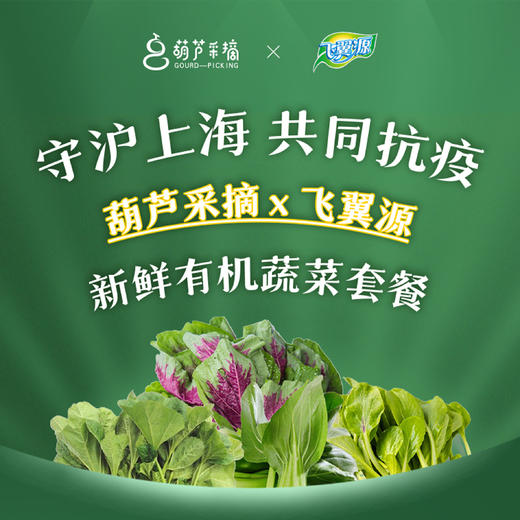 【新鲜有机蔬菜套餐】米苋、青菜、鸡毛菜，39元/份，30份起送 商品图0