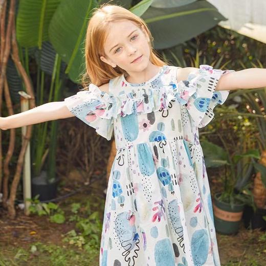 NEEZA乐鲨女童短袖连衣裙2212626058 商品图1