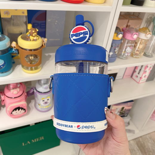 【品牌直发】【杯具熊冷萃吸管杯】550ml 夏季儿童学生防摔卡通杯 婴儿便携水壶 商品图3