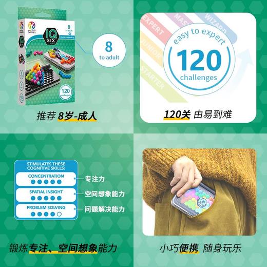 SmartGame     SG 479  智慧六阶塔     （IQ系列） 商品图4