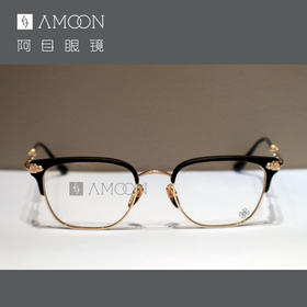 阿目&Chrome Hearts克罗心经典眉型镜