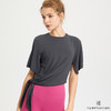 优选丨日本KS Temptation 宽松遮肉透气速干运动短袖 吸湿透气，柔软舒适 修身显瘦 收腰显高 时尚个性 运动休闲【YD131】 商品缩略图1