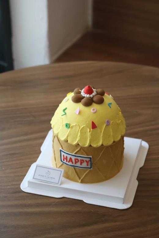 仿冰淇淋甜筒奶油蛋糕 商品图1