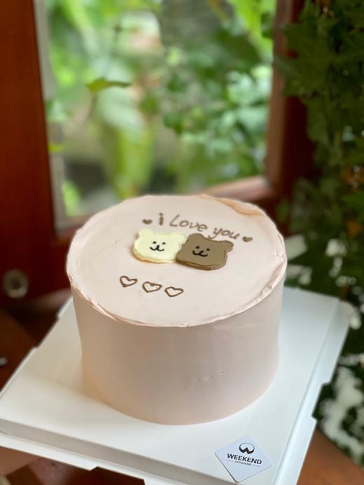 情侣小熊蛋糕 商品图2