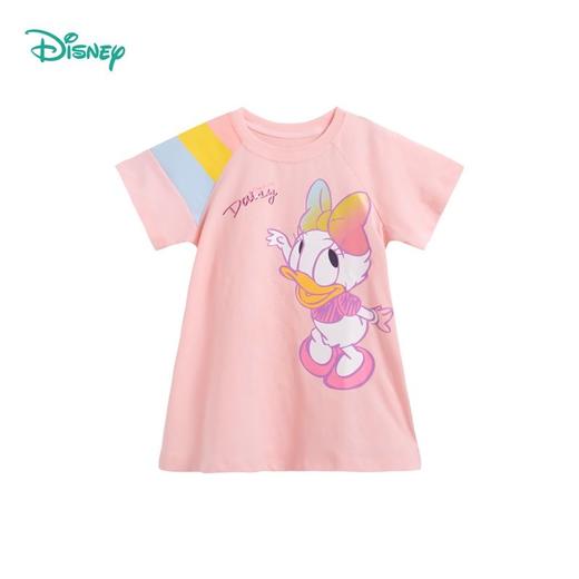 迪士尼童装 女童连衣裙宝宝洋气夏装公主裙儿童休闲风裙子女 商品图7