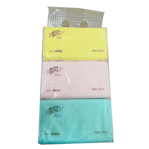清风牌抽纸3包/提 商品图0