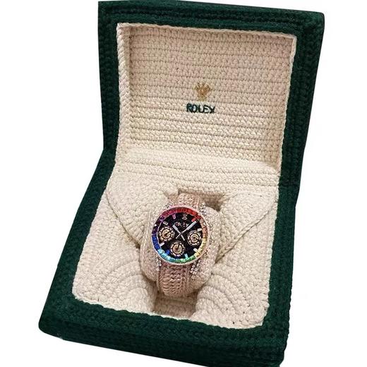 预售|纯手工饰品 毛线编织手表盒子 彩色款（不含手表） .潮快闪[福利品] 商品图0