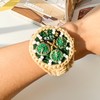 预售|纯手工饰品 毛线编织手表网红礼物 绿色款（不含盒子） .潮快闪[福利品] 商品缩略图2