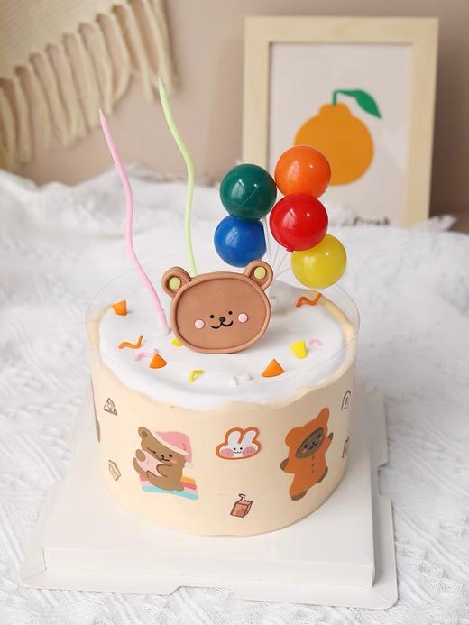 复古小熊蛋糕 商品图0