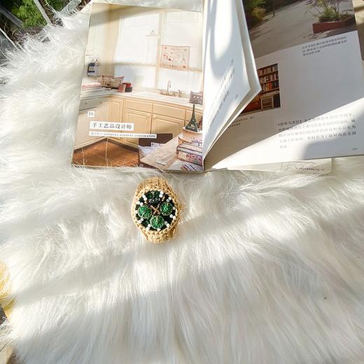 预售|纯手工饰品 毛线编织手表网红礼物 绿色款（不含盒子） .潮快闪[福利品] 商品图3