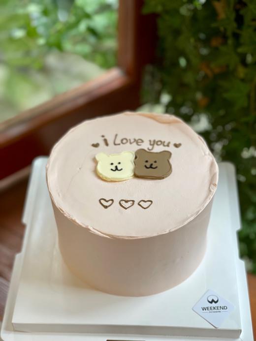 情侣小熊蛋糕 商品图0