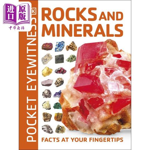 预售 【中商原版】DK目击者口袋系列 岩石和矿物 Pocket Eyewitness Rocks and Minerals	DK百科 英文原版 畅游宇宙 商品图1