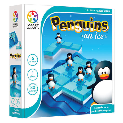 SmartGame     SG 155   企鹅滑滑冰 （经典系列）" 商品图0