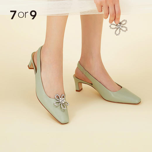 碎钻花朵前扣 商品图1