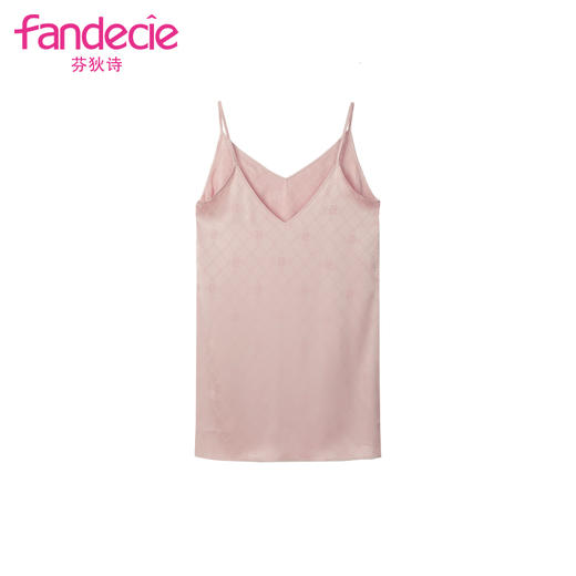 芬狄诗春夏国潮睡裙女清凉简约时尚吊带家居短款睡裙FL00299 商品图2