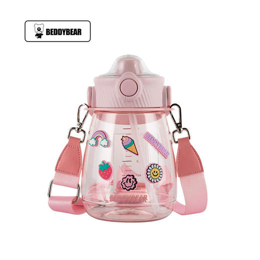 杯具熊嘟嘟大肚杯大容量吸管水杯 商品图0