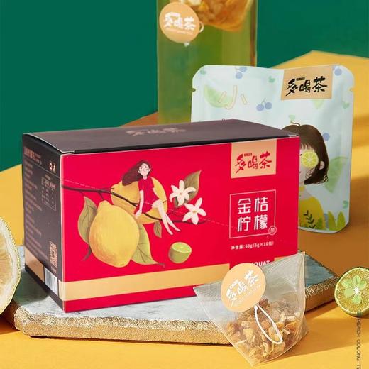 美灵宝多喝茶金桔柠檬茶6g*10 商品图3
