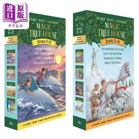 预售 【中商原版】Magic Tree House 9-16 神奇树屋 卷9-16盒装8册套装 儿童文学章节书 故事小说图画书 魔法树屋 英文原版进口图书
