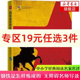 钢铁是怎样炼成的正版原著完整版初中生课外阅读书籍六七八年级下册必读名著 经典文学读物天地出版社系列初二学生读物畅销书