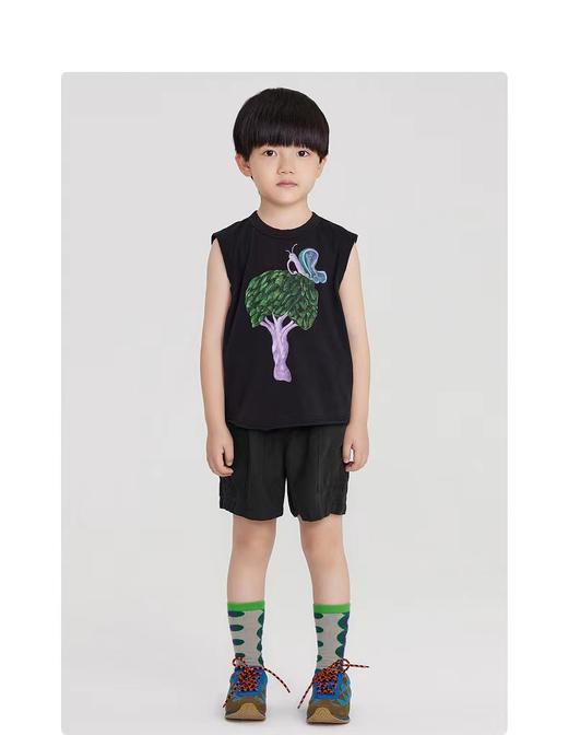 22年新款儿童男女童透气吸汗背心  1M5002030 商品图5