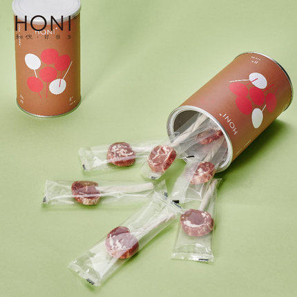 HONI和你 冻干鳕鱼棒棒糖+牛肉棒棒糖 宠物猫咪狗零食逗猫逗狗神器磨牙洁牙棒 商品图4