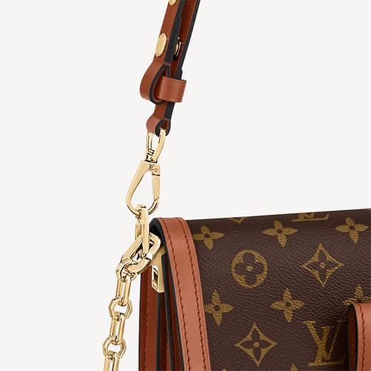 LOUIS VUITTON 路易·威登 女士 DAUPHINE 经典老花链条口盖包 中号手袋 M45958 商品图3