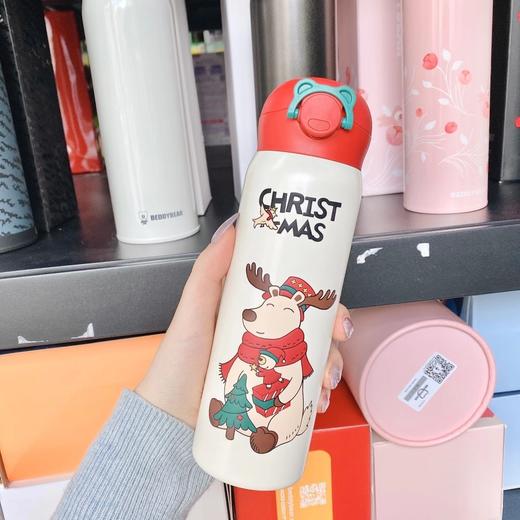 【品牌直发】杯具熊吸管/直饮/弹跳杯 保温杯花色成人杯系列  316不锈钢真空杯 商品图5