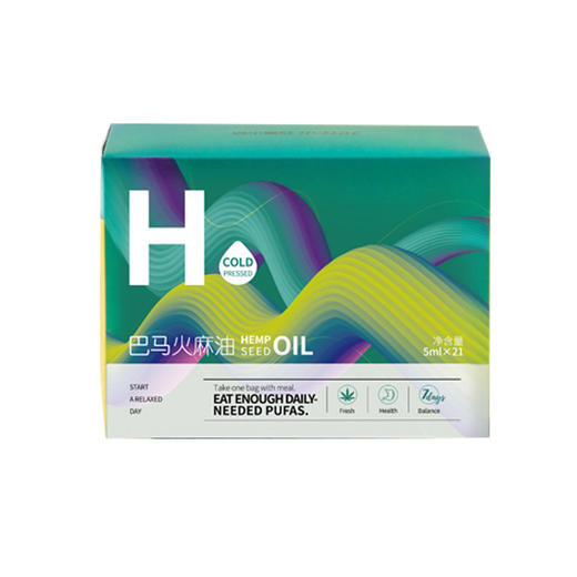 晟麦巴马火麻油(5ml*21袋/盒) 商品图0