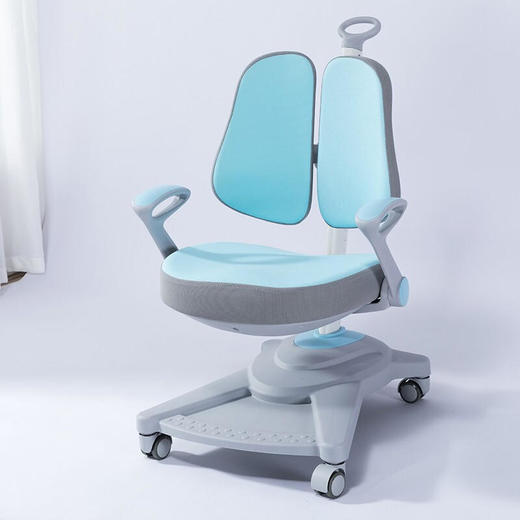 卓酷（JOCU）儿童学习椅A8可升降椅子带扶手靠背脚踏写字椅 商品图1