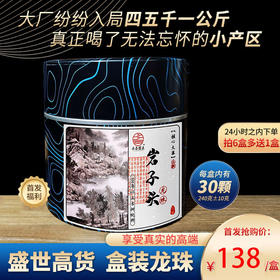 【高货小产区！】百分之99的人还没喝到过正品！岩子头，2016，古树龙珠，紫陶封存！云茶盟主深山老林古树！