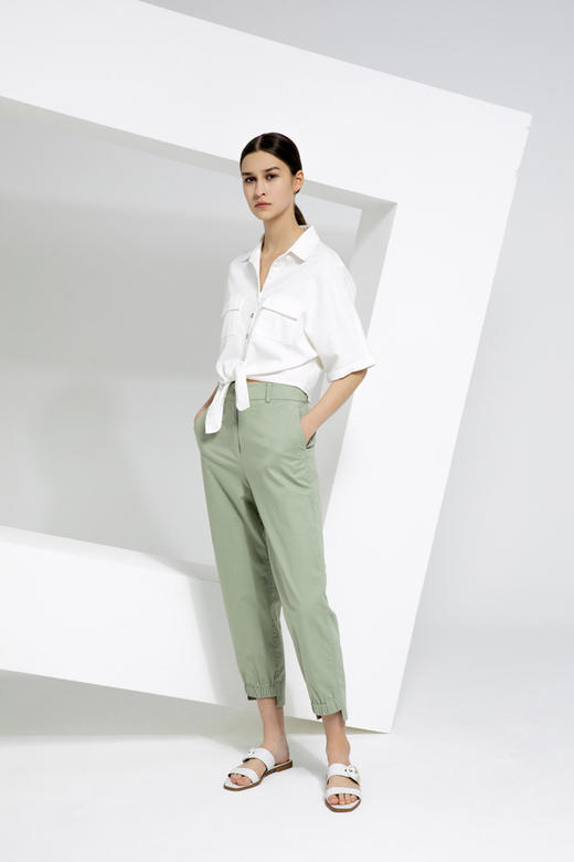 CARA休闲系带衬衫KB221MJB0204 商品图1