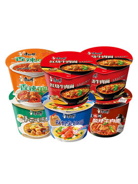 康师傅牌桶装方便面125g/桶