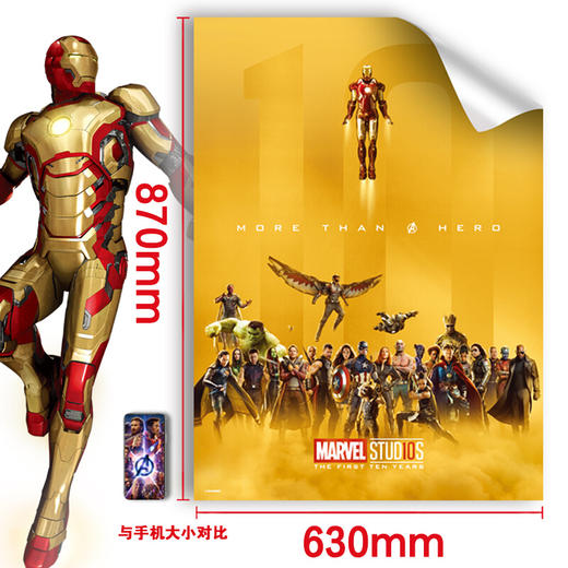 漫威电影宇宙十周年海报集 商品图4