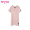 芬狄诗春夏睡衣女圆领薄款休闲家居短裙FL00300 商品缩略图1