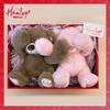 Hamleys 捂脸熊粉+棕 情人节礼盒 商品缩略图0