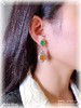 2211205，老坑艳绿+黄翡蛋面耳坠，具体价格微信咨询。 商品缩略图5