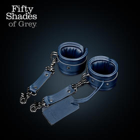 英国50度黑SM刑具皮质脚铐调教束缚捆绑工具情趣用品激情